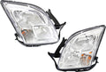 Headlight Assembly Set of 2 Halogen H504478