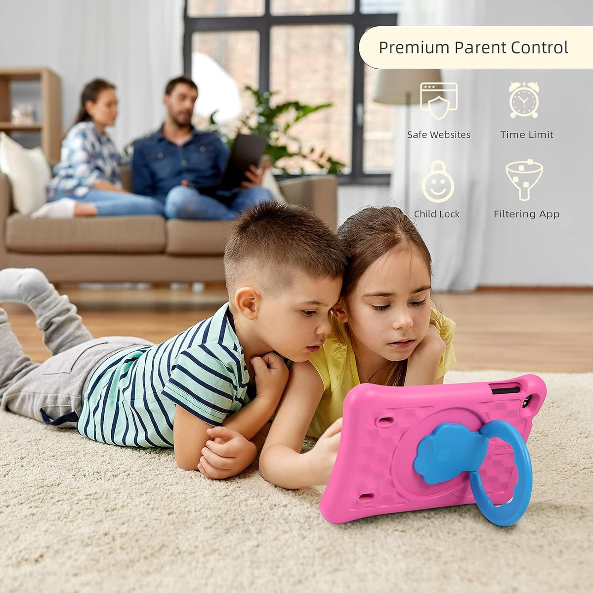 10.1 inch Kids Tablet Android 10.0 2GB RAM 32GB ROM N405994