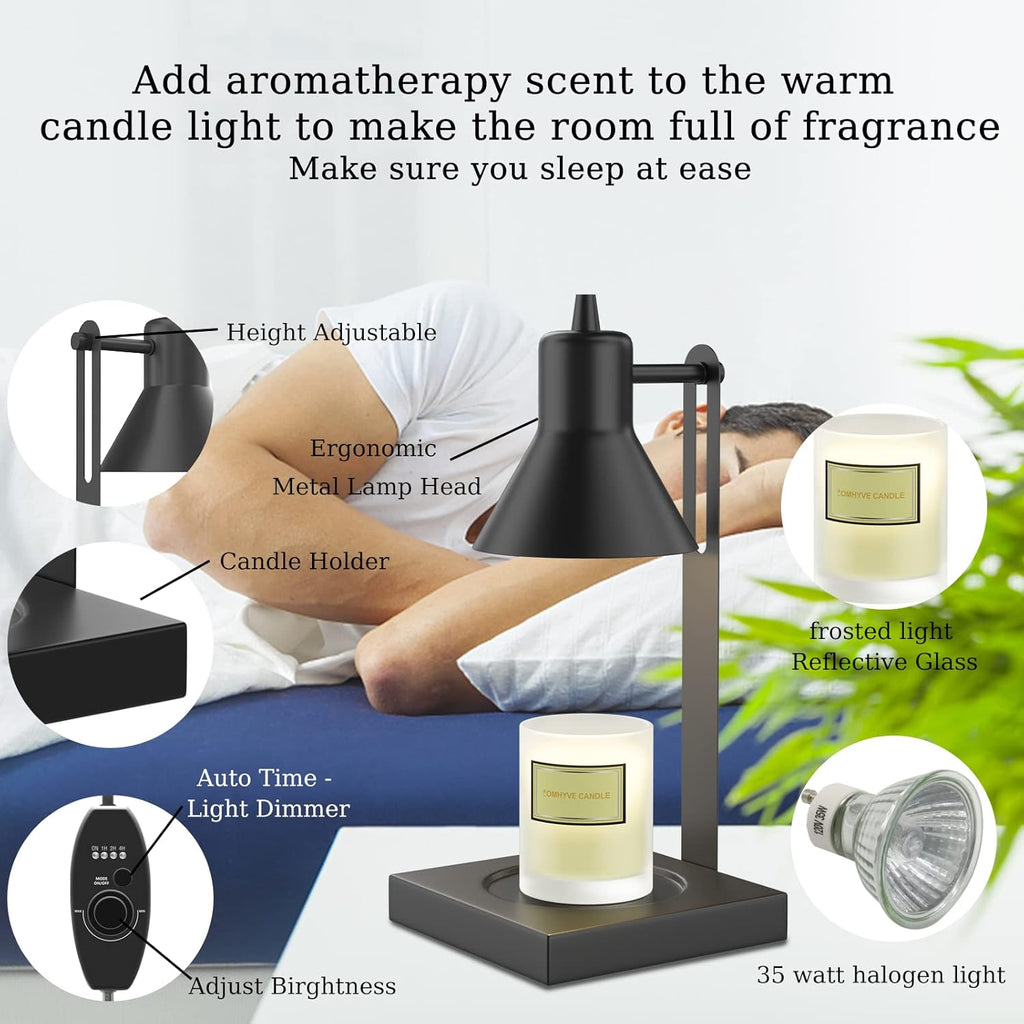 Candle Warmer Lamp with Auto Shut Off Timer S61199