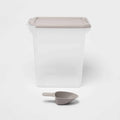 Pet Food Storage Tub with Built-in Scoop X54072