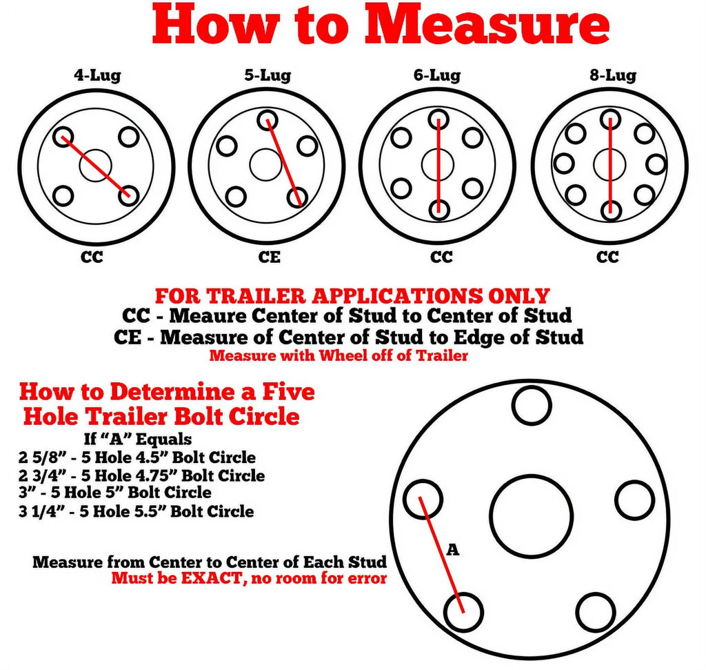 2-Pack Trailer Tire On Rim 4.80-8 4 Lug 6 Ply Galvanized Wheel K809
