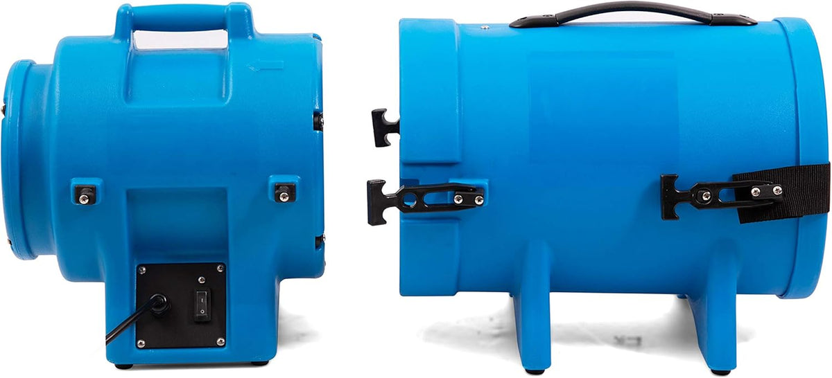 Plastic Compaxial Blower with 25' Ducting and Canister Assembly (8inch) F46736