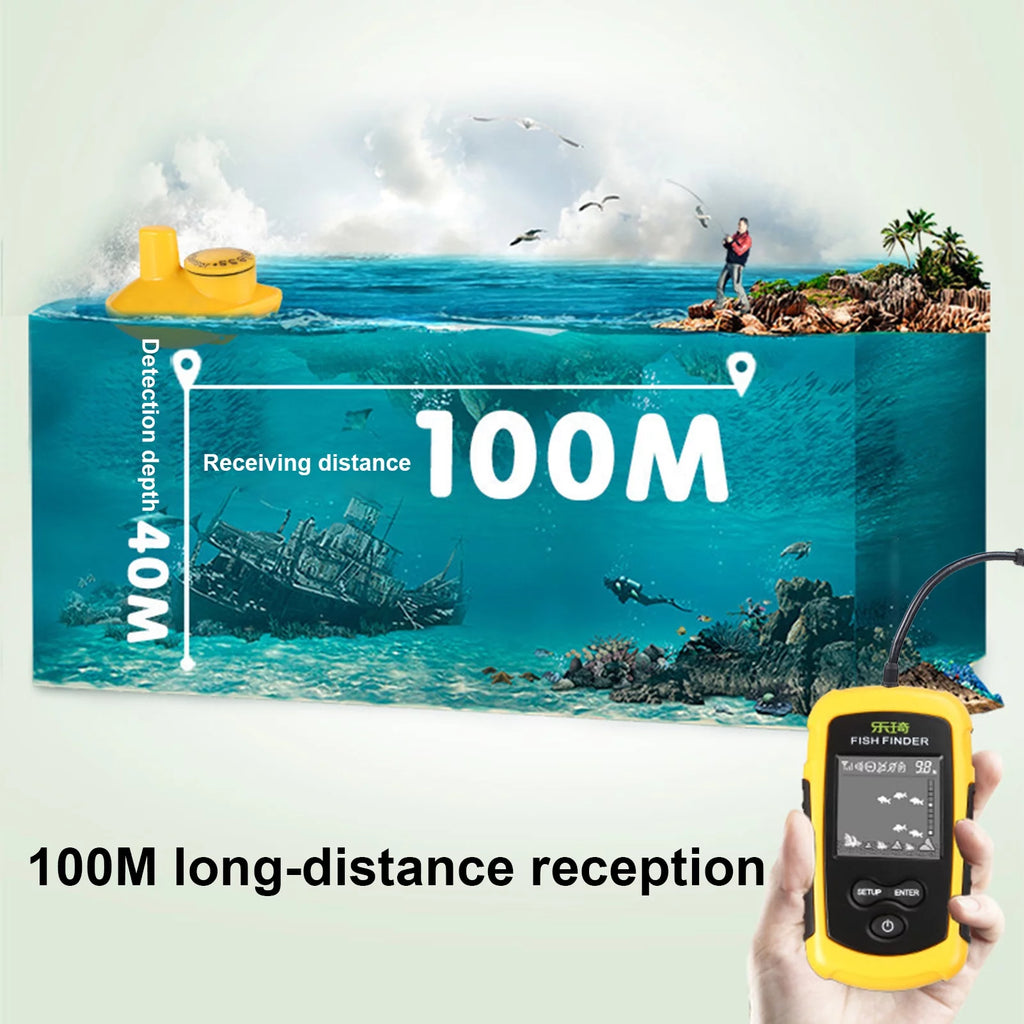 Portable Digital Display Fish Depth Finder Y9072