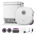 Black Robot Vacuum and Mop with Self Emptying Base S3769