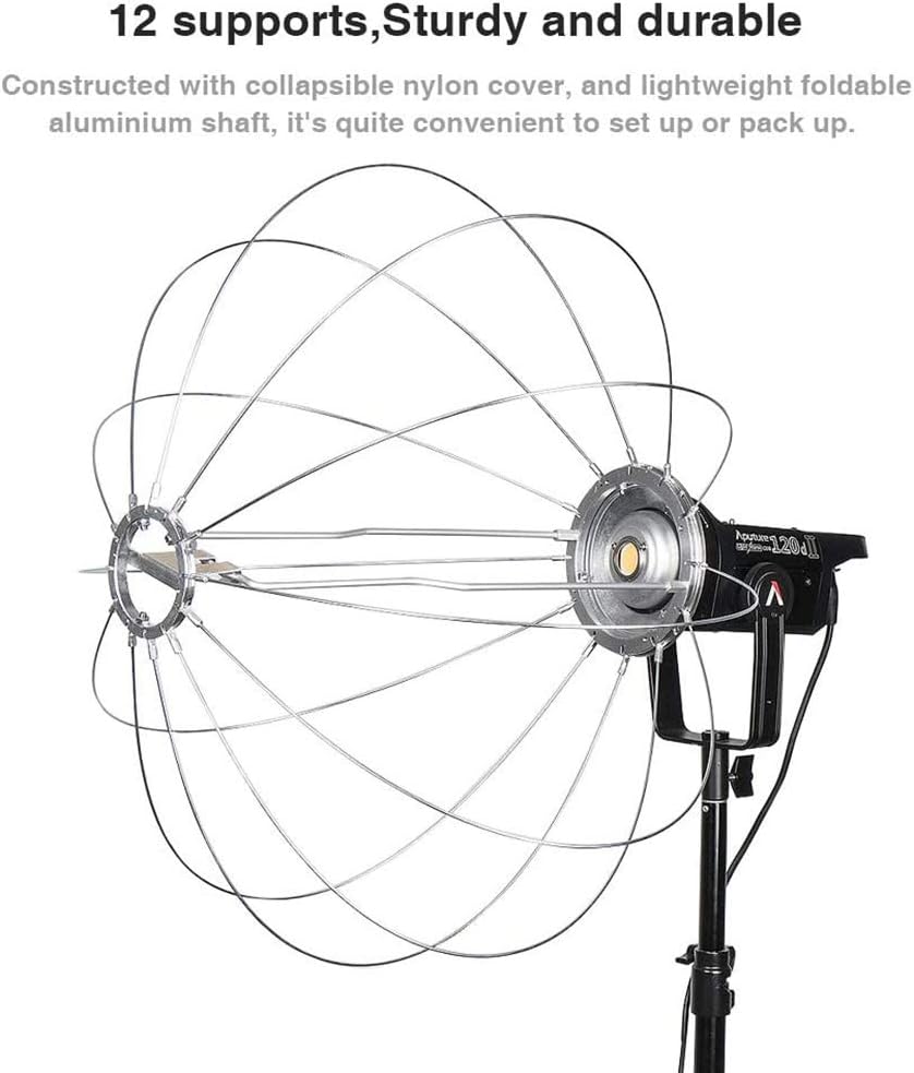26inch Quick-Folding Lantern Softbox Soft Light Modifier for Bowens Mount Light U99686