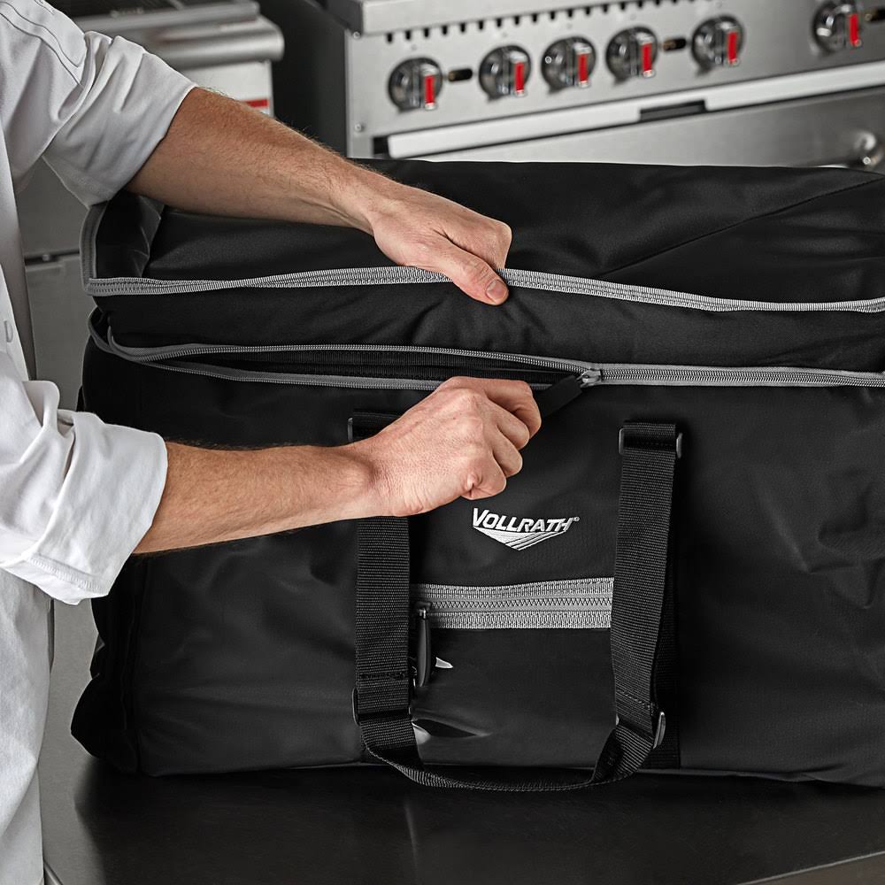 Insulated Food Pan Carrier with Heating Pad Z184