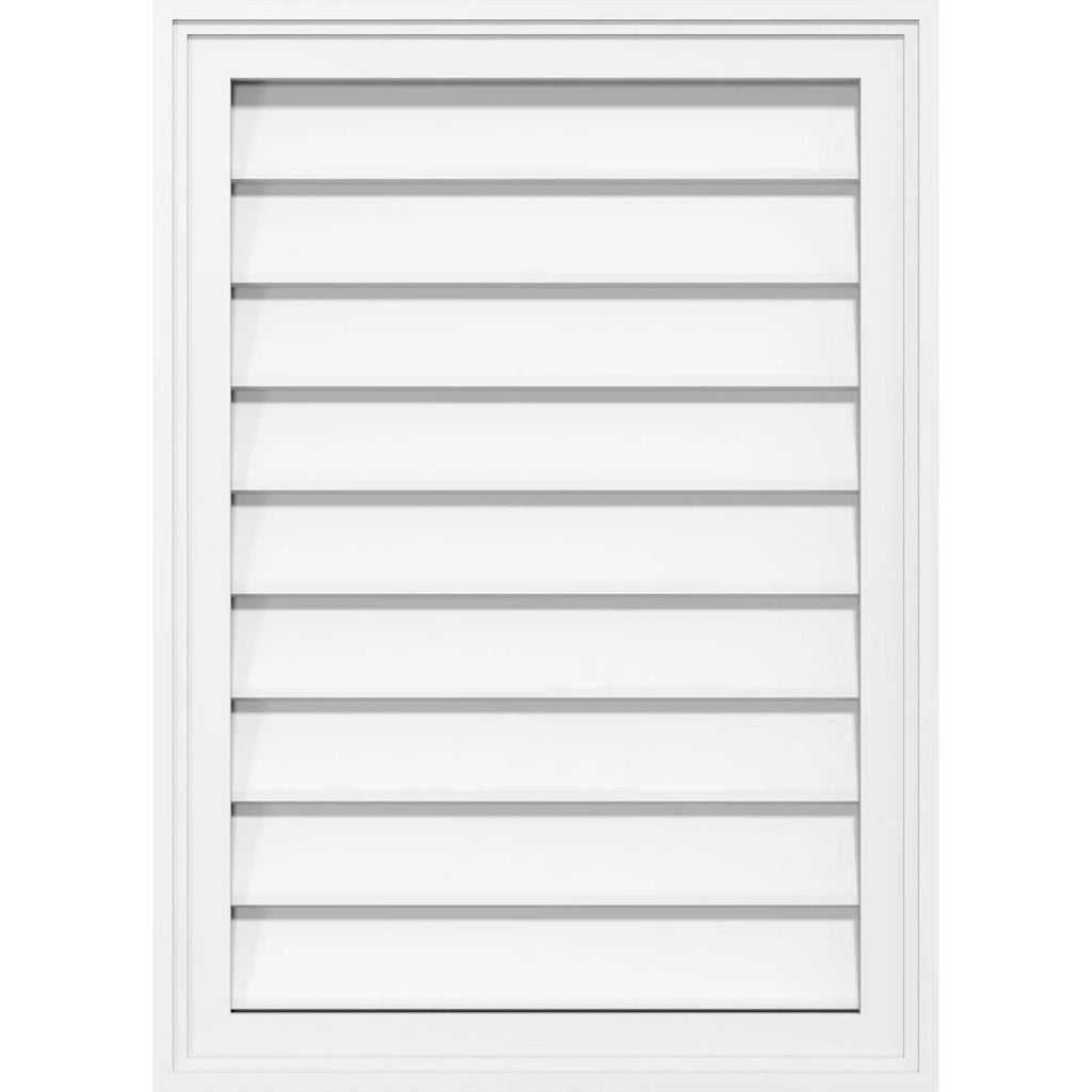 PVC Gable Vent N16224