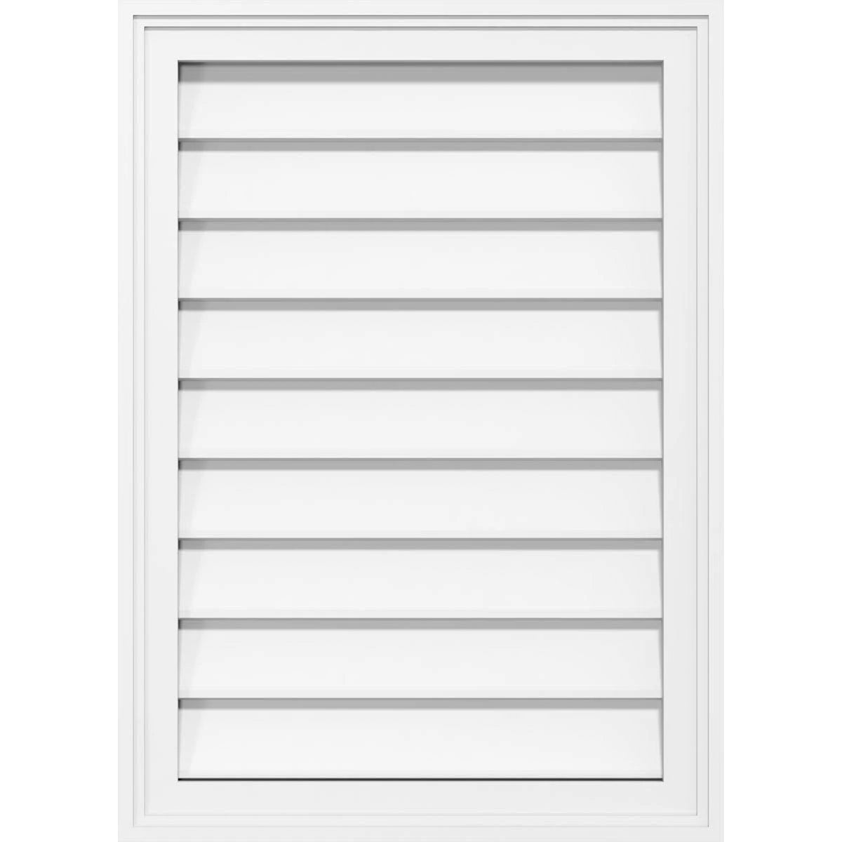PVC Gable Vent N16224