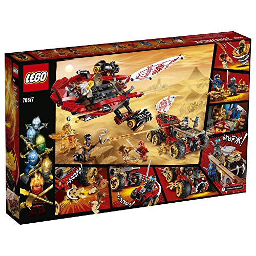 LEGO NINJAGO Land Bounty Toy Truck Building Set with Ninja Minifigures (1,178 Pieces) Q2099