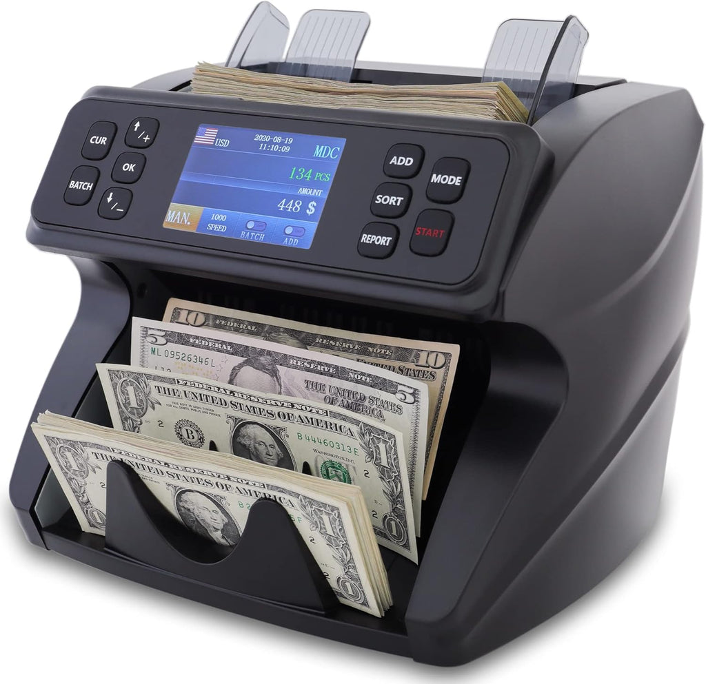 Money Counter Machine Mixed Denomination M833