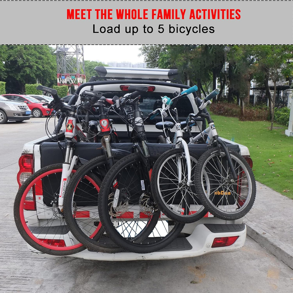 Truck Tailgate Bike Pads for Mountain Bike W8917