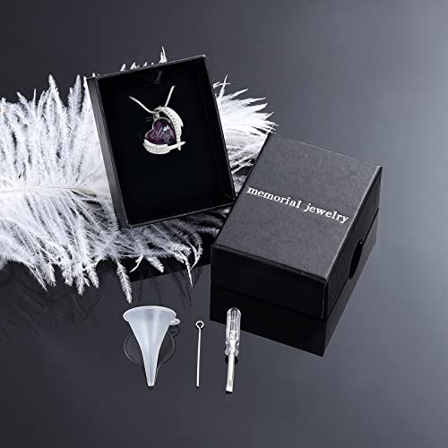 Stainless Steel Cremation Urn Necklace Pendant L8767