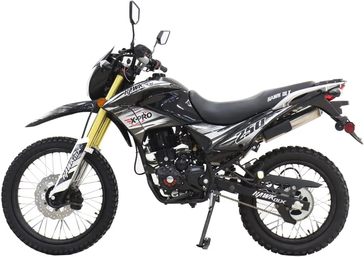 250cc Dirt Bike with 5 Manual Transmission, 21"/18" Wheels G5844