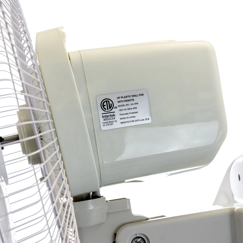 16 Pedestal Wall Fan White I4479