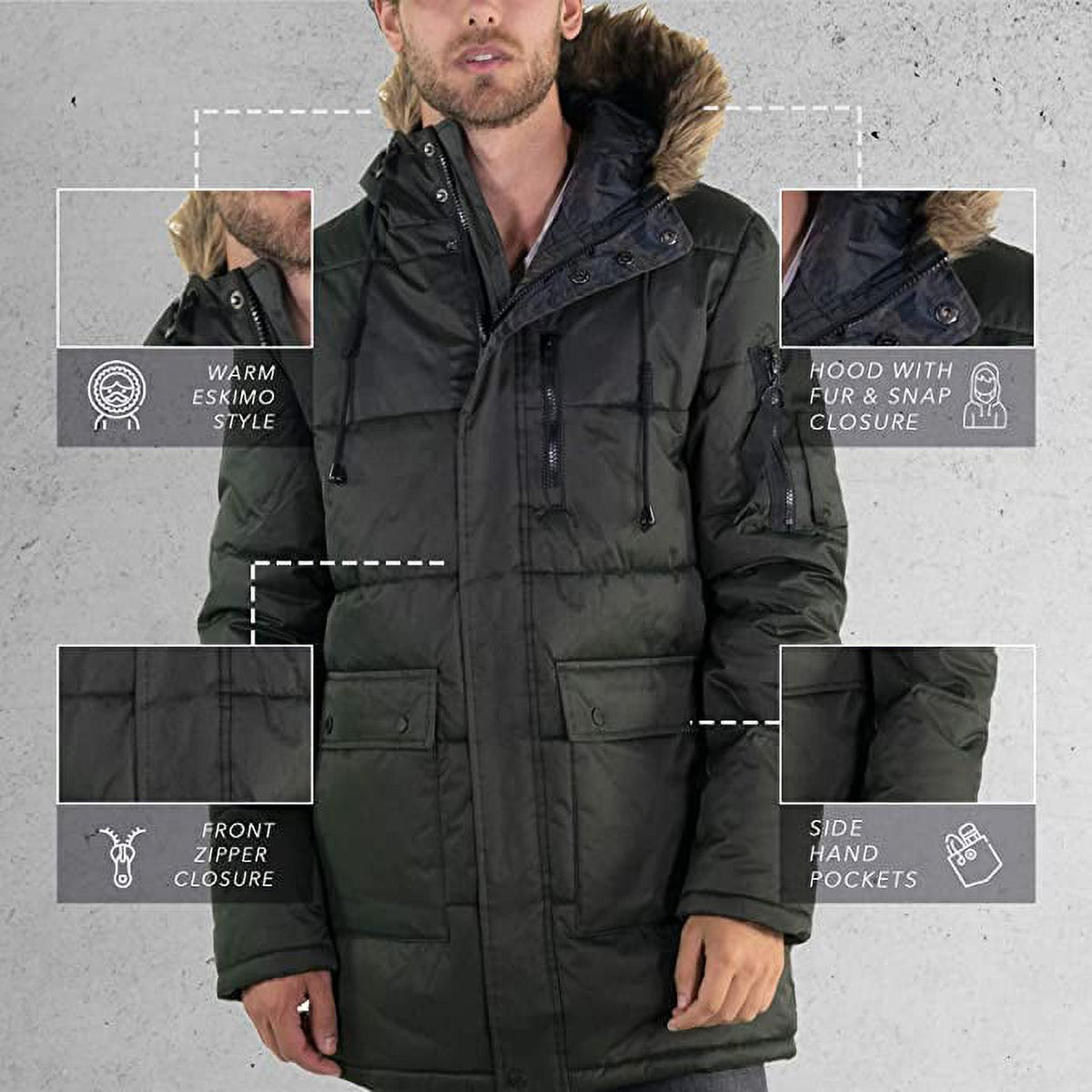 Snorkel Puffer Jacket B14534