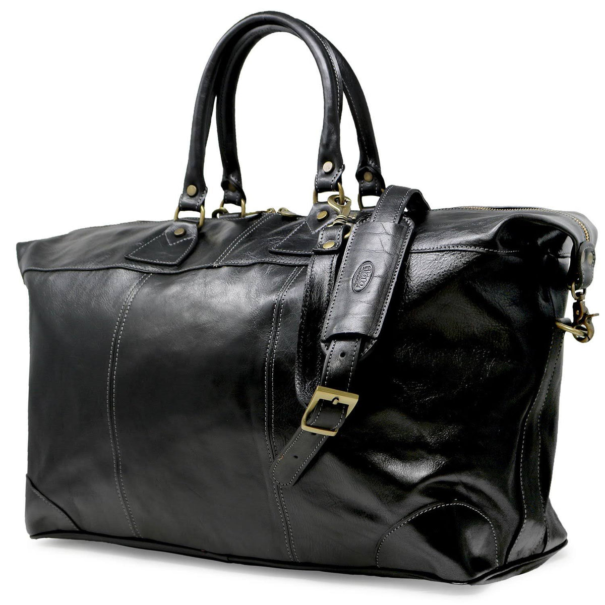 Vecchio Brown Duffle Bag Z256