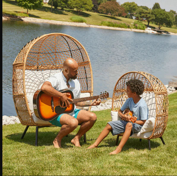 Outdoor Wicker Kid's Egg Chair U1118