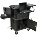 Plastic 3 Shelves Utility Cart L811451