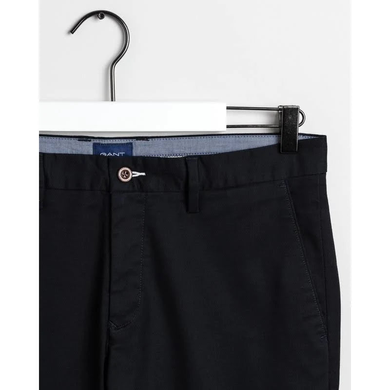 Black Slim Fit Chinos C7742