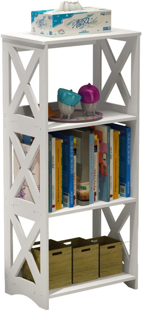 White 3 Tier Bookcase B753715