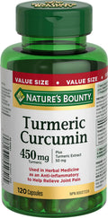 Turmeric Curcumin 450 mg 120 Capsules H738