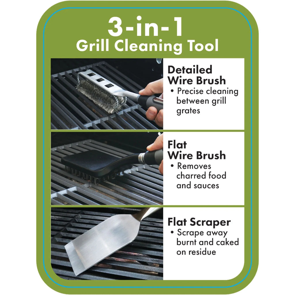 3-Piece Grill Cleaning System N949