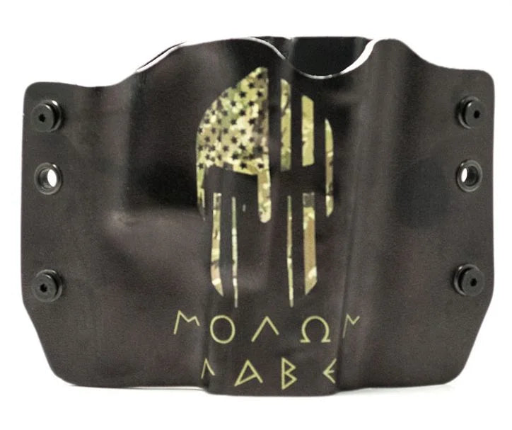 Camo OWB Kydex Gun Holster for Diamondback DB FS9, Left Handed K591630