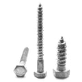Hex Lag Screw Low Carbon Steel Hot Dip Galvanized P43422