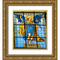 Gold Ornate Wood Framed Art Print M5733