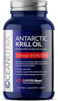 Pure Organic Krill Oil 1000mg Omega 3 Astaxanthin H274