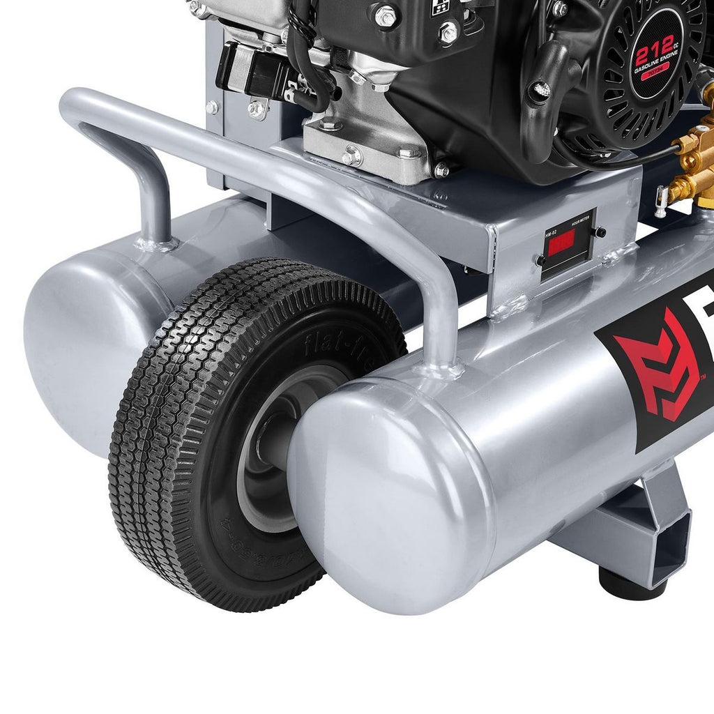 9 Gallon 135 PSI Gas Air Compressor E2945