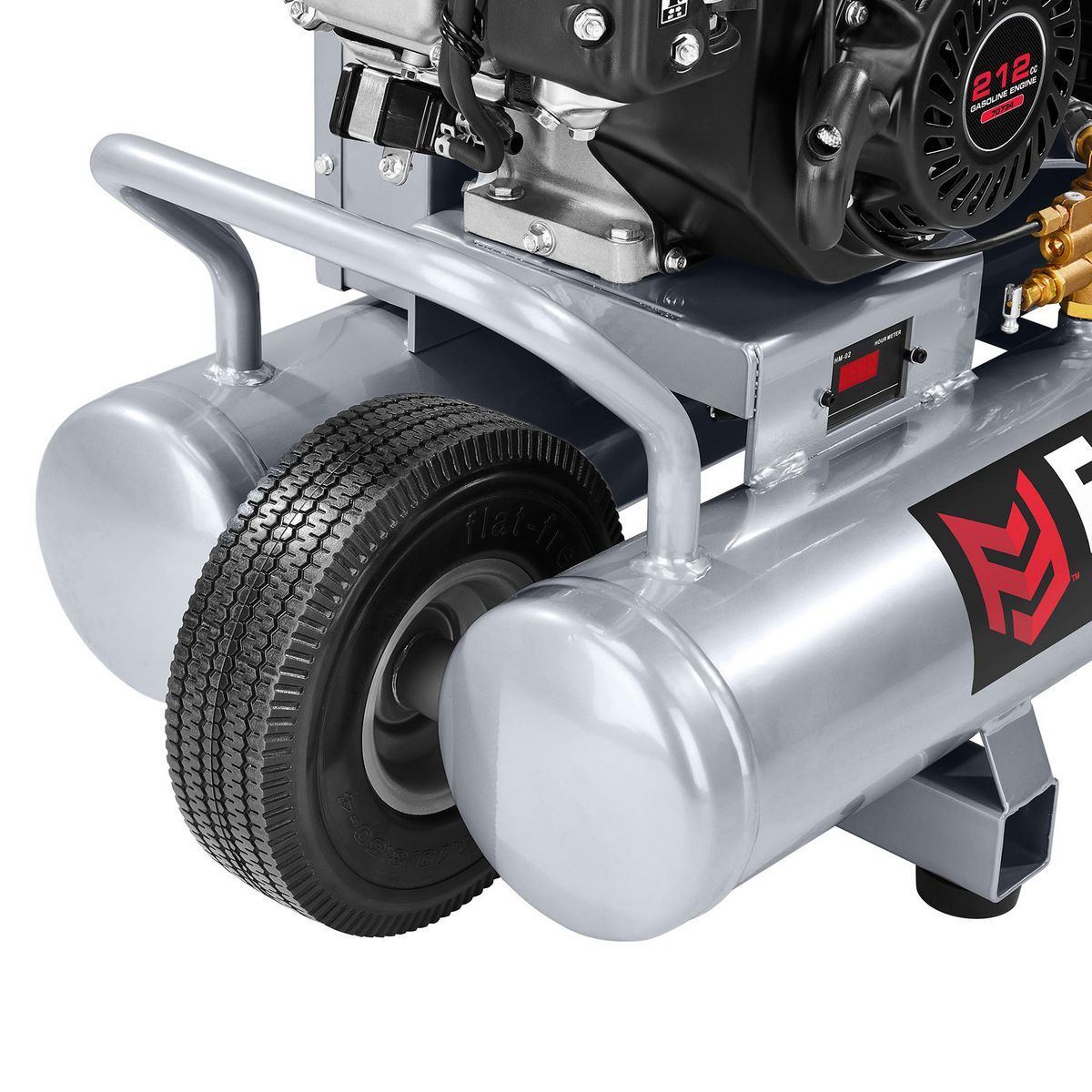 9 Gallon 135 PSI Gas Air Compressor E2945