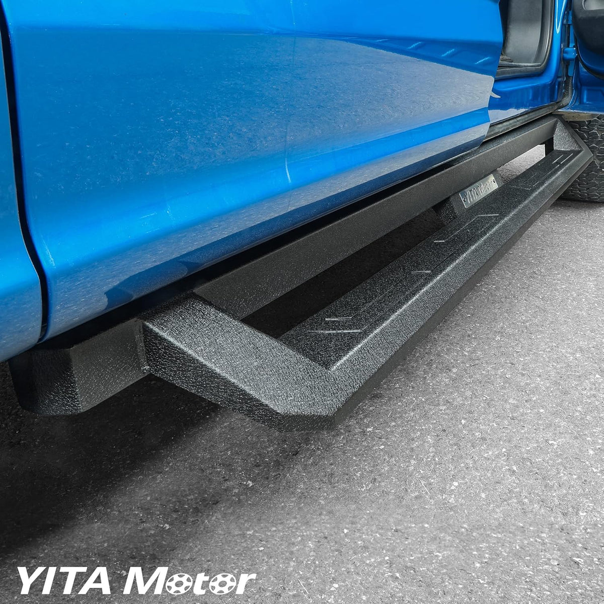 Black Powder Coated Nerf Bars Running Boards E62364