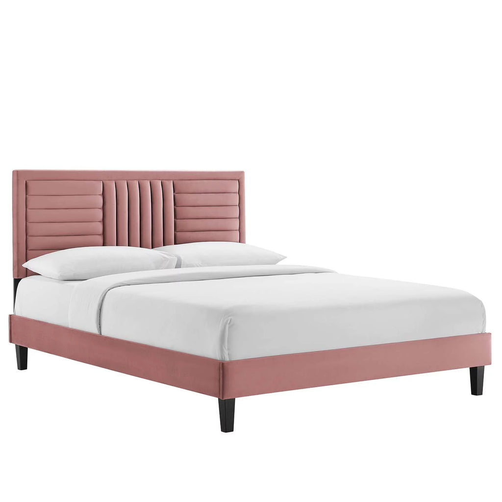 King Platform Bed K45098
