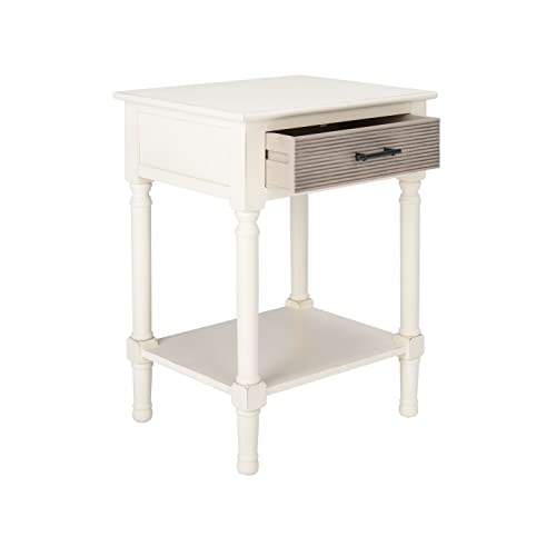 Black 1-Drawer Accent Table F7145