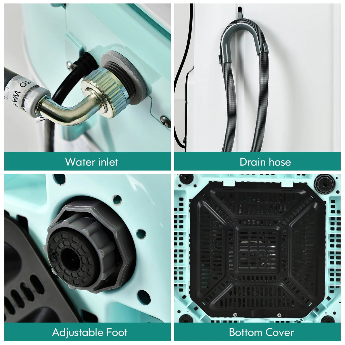 Portable Fully Automatic Washing Machine R948037