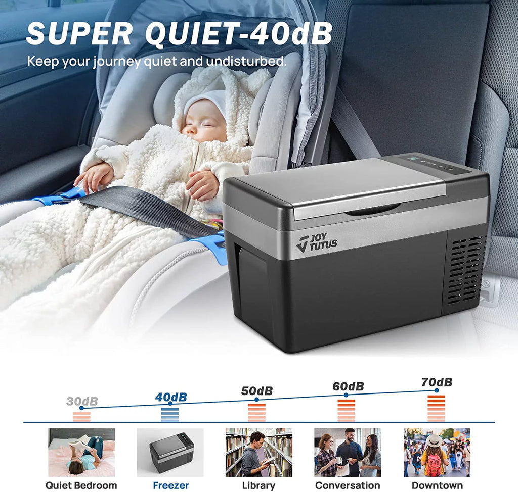 25L Portable Car Refrigerator Cooler 12/24V DC 110V AC I2348