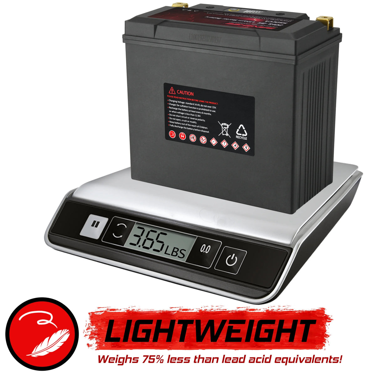 LiFePO4 Motorsports Battery O10380