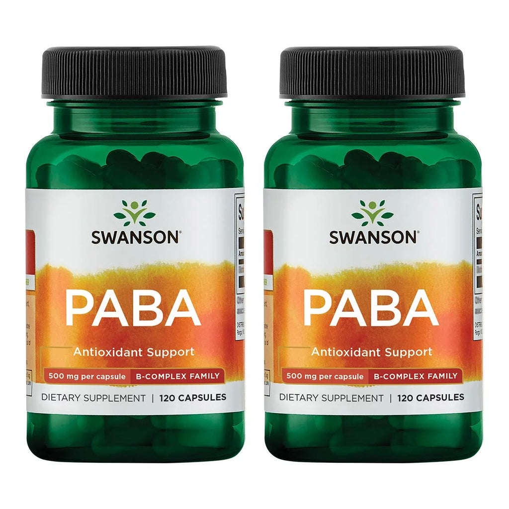 Paba 500 mg 120 Caps 2 Pack A494916