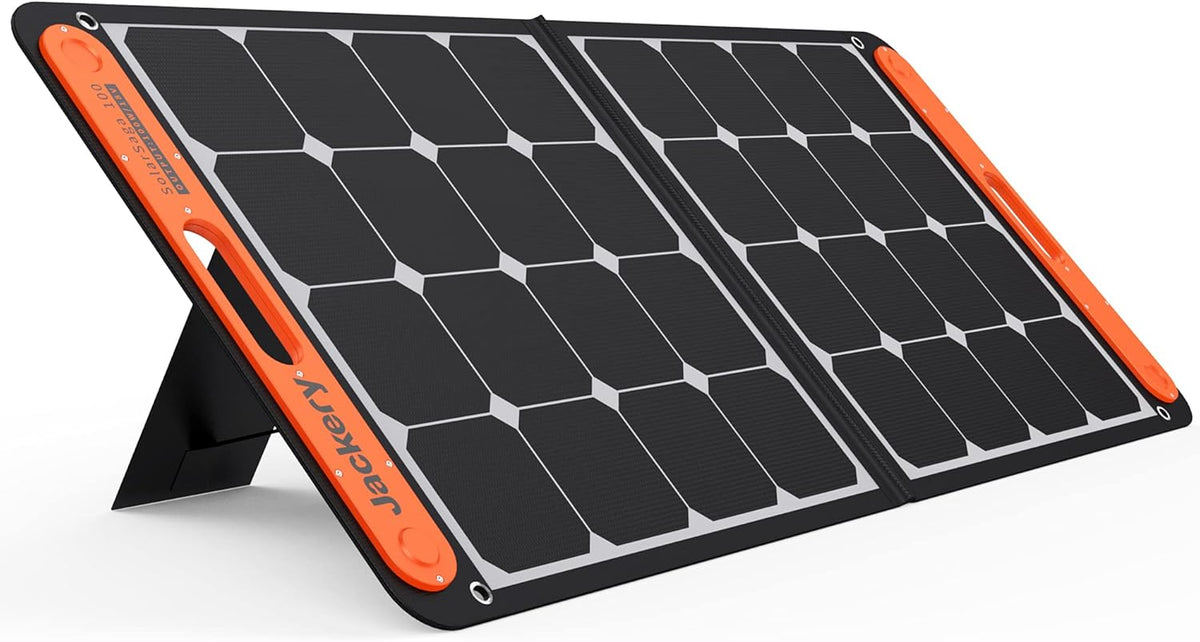 100W Portable Foldable Solar Panel with USB Outputs Y814972