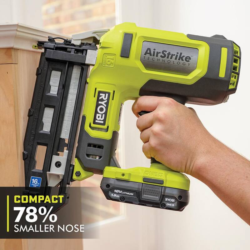 18V Cordless 16-Gauge Finish Nailer Y482