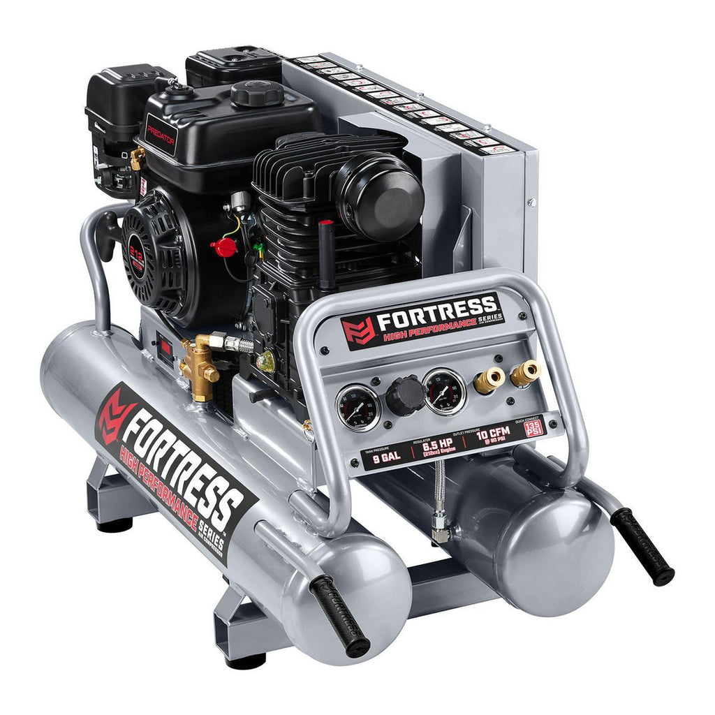 9 Gallon 135 PSI Gas Air Compressor E2945