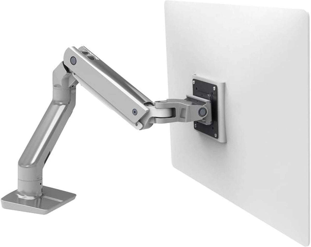 White Single Ultrawide Monitor Arm, VESA Desk Mount F836967