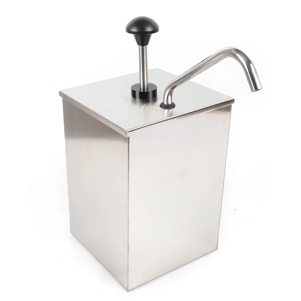 4L Stainless Steel Single Head Condiment Dispenser Pump V690