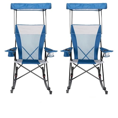Camping Rocking Chair with Canopy F61465