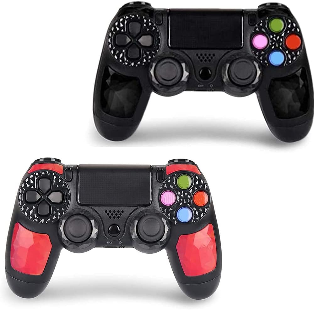 2 Pack Wireless Game Controller for PS4, Midnight Blue N36442