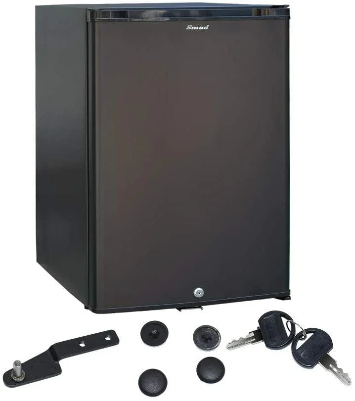 1.7 Cu ft Portable Absorption Mini Fridge with Lock D404
