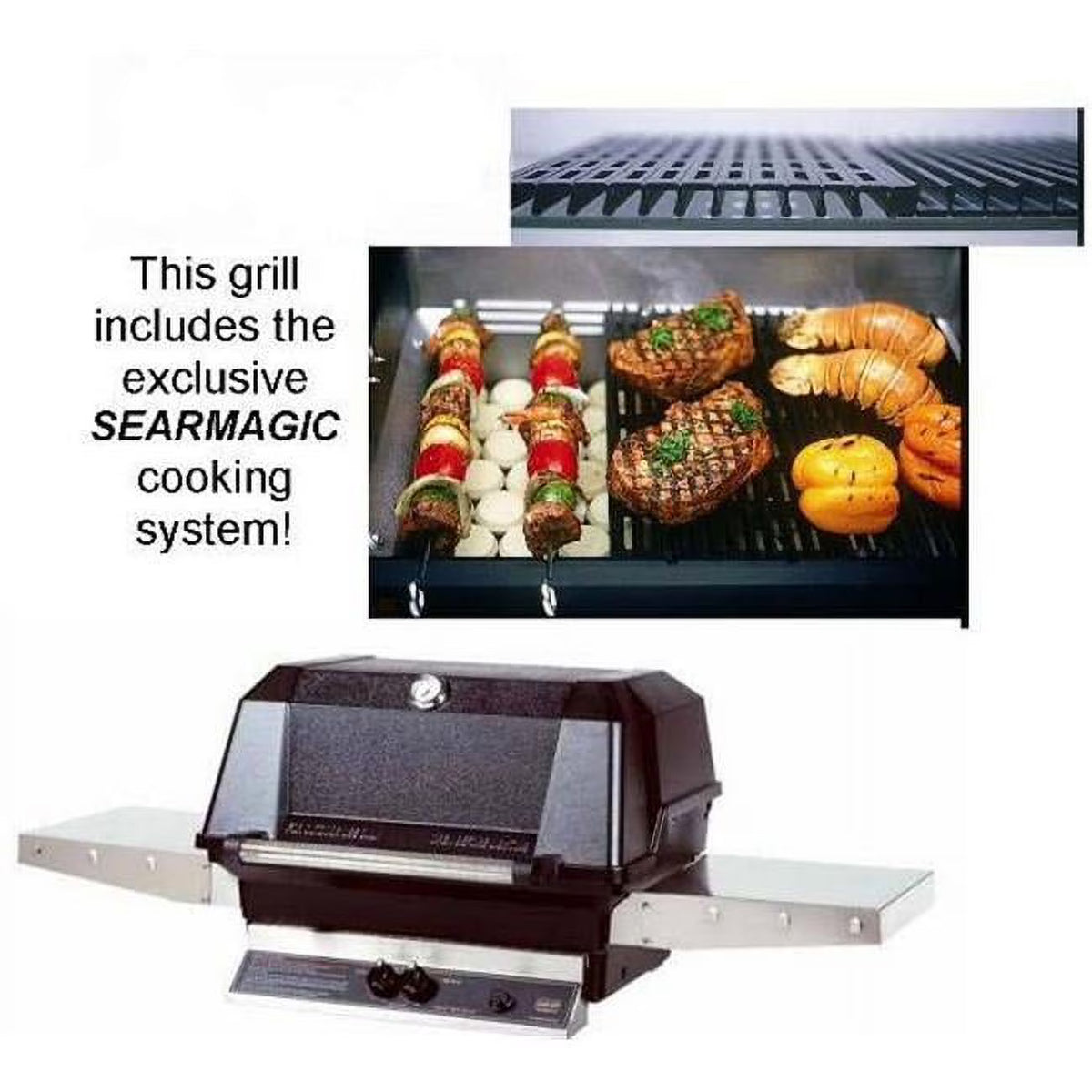 Propane Gas Grill Searmagic Grids F7818