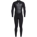 3/2 Back Zip Wetsuit Black Silver Z544525