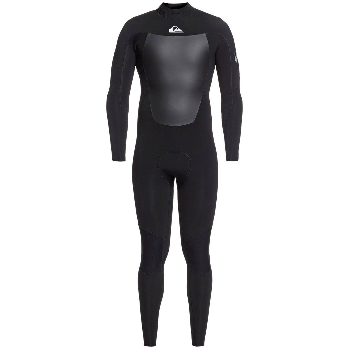 3/2 Back Zip Wetsuit Black Silver Z544525